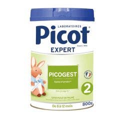 Picogest 2 Preparazione per neonati addensata con amido 800g Da 6 a 12 mesi Picot