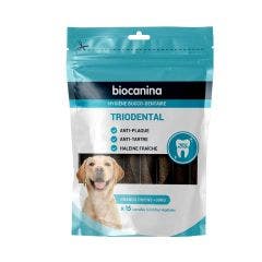 Lamelles A Macher X15 Triodental Grands Chiens De Plus De 30kg Hygiene Triodental Grands chiens de plus de 30kg Biocanina
