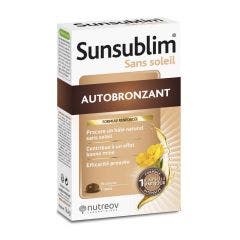 Autobronzant Ultra 28 Capsules Sunsublim Sans soleil Nutreov