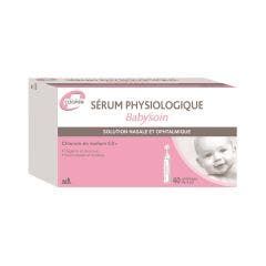 Sérum physiologique 40x5ml Babysoin Solution nasale et ophtalmique Cooper