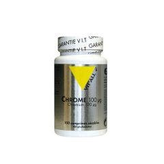 + Chrome 100&micro;g 100 Comprimes Secables 100 Comprimés Vit'All+