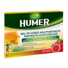 Mal di gola acuto Faringite 20 pastiglie Humer