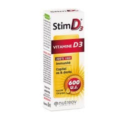 Vitamine D3 Immunite Et Capital Os Et Dents 20ml Stim D3 Nutreov