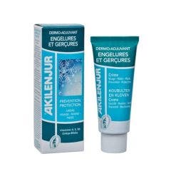 Dermoadjuvant Engelures et Gerçures 75ml Akilenjur Creme Visage Pieds Mains Asepta