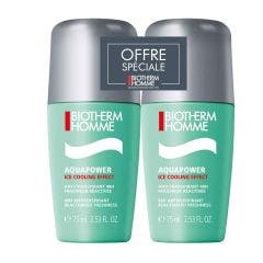 Deodorante Antitraspirante 48h Uomo 2x75ml Aquapower Biotherm