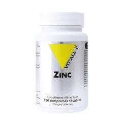 Zinc 100 Comprimes Vit'All+