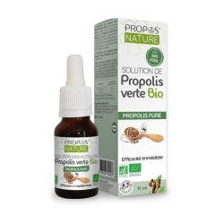 Solution De Propolis Verte Sans Alcool Bio 15ml Propos'Nature