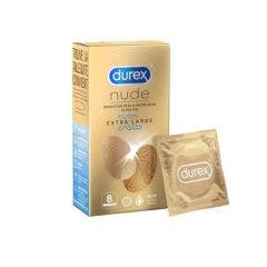 Preservativi XL Sensazione “pelle su pelle” x8 Nude Durex