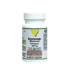 Shatavari biologico 300 mg di estratto standardizzato 60 capsule Vit'All+