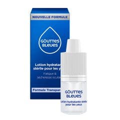 Gouttes Bleues Lozione sterile idratante per gli Occhi 10ml Omega Pharma