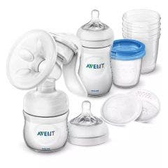 Tire-Lait manuel avec accessoires de conservation Natural Avent