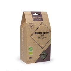 Tisana biologica alle foglie di menta piperita 30g Nat&Form