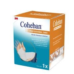 Bendaggi elastici coesivi 7cmx3m Coheban Le Blanc 3M