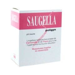 Salviettine Intime X10 Poligyn - Saugella x10 Poligyn Saugella