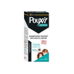 Shampoo trattante pidocchi e lendini + Pettine incluso 200ml Pouxit