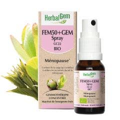 Fem50+ gemma Gc22 Bio Spray Menopausa 15ml Complexes De Gemmotherapie Herbalgem