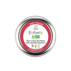 Pastiglie biologiche di Fiori di Bach per il Bambino 45g Sapore di Fragola Elixirs & Co