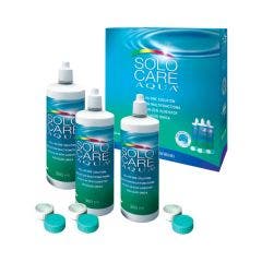 Solution multifonctions pour les lentilles souples 3x360ml Solocare Aqua Menicon