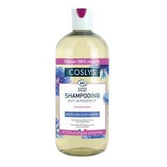 Shampooing anti jaunissement bio 500ml Cheveux gris et blancs Coslys