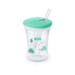 Tasse Avec Paille Action Cup 12 Mois Et Plus Nuk