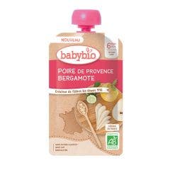 Bottiglia di frutta biologica 120g Fruits 6 mesi o più Babybio