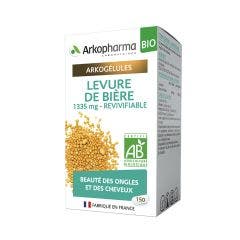 Lievito di Birra Bio Benessere di Unghie e Capelli 150 capsule Arkogélules Arkopharma