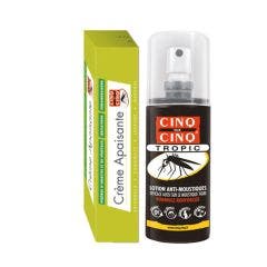 Natura Creme Apaisante 3En1 40g + Tropic lotion antimoustiques 75ml Des 3 Ans Cinq Sur Cinq