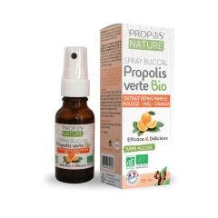 Spray buccale alla Propolis verde biologica, pompelmo e miele d'arancio 20ml Propos'Nature