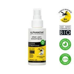 Spray antizanzare 75ml Zona tropicale Alphanova