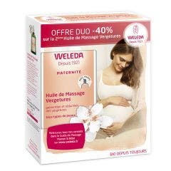 Olio Da Massaggio Per Smagliature Maternita 2x100ml Weleda