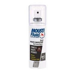 Spray Haute Protection Anti-moustiques 100ml Zone A hauts Risques Des 2 Ans Moustifluid