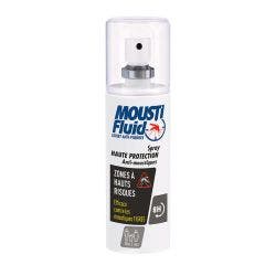 Spray antizanzare ad alta protezione 100ml Zona N.A hauts risques Des 2 Ans Moustifluid