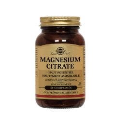 Magnésium citrate 60 comprimés Solgar