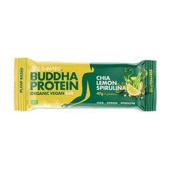 Bouddha Protéine, Chia, Citron & Spiruline Bio 47g Barre Enérgétique Iswari