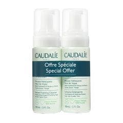 Schiuma Detergente 2x150ml Vinoclean Visage Caudalie