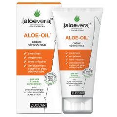 ALOE-OIL Crema Riparatrice 150m Aloe vera e oli essenziali Acido Ialuronico 150 ml [aloevera]2 Zuccari