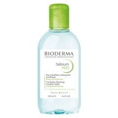 Acqua Micellare Pelle Mista-Grassa 250ml Sebium H2O Peaux grasses Bioderma