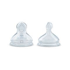 FC + tettarelle in silicone per il controllo del flusso x2 da 6 a 18 mesi Nuk
