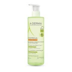 Gel Detergente Emolliente Corpo E Capelli 500ml Exomega Control A-Derma