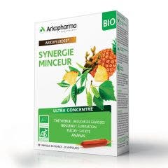 Synergie Minceur Bio 20 Ampoules Arkofluides Arkopharma