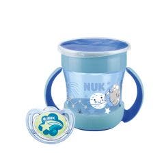 Perfect Night Set mini magic cup + 1 sucette freestyle 6 mois et plus Nuk