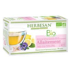 Infuso di finocchio e cumino Allattamento Biologico 20 bustine Aroma Limone Herbesan