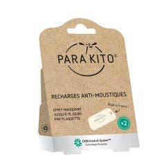Pack 2 Plaquettes - Recharge pour Bracelet Anti-moustiques 2 Plaquettes Para Kito