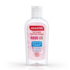 Gel Idroalcolico Tascabile alla Rosa 80ml Pocket Parfumés Rose Assanis