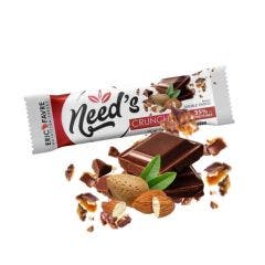 Barre Protéinée Crunchy Double Choco Need's x1 Eric Favre