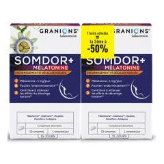 DUO Granions Somdor + Melatonina 2x15 compresse 2° al 50% di sconto Granions