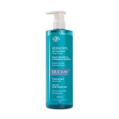 Gel detergente Viso e Corpo 400ml Keracnyl Pelle grassa con imperfezioni Ducray