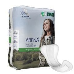 Protection adhésive femme 2G 28x10cm x16 Light Miniplus 1A incontinence légère Abena