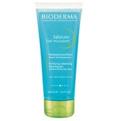 Detergente Purificante 100ml Sebium Gel Moussant Peaux grasses Bioderma