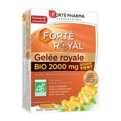Gelee Royale 2000mg Bio 20 Ampoules Forté Royal Forté Pharma